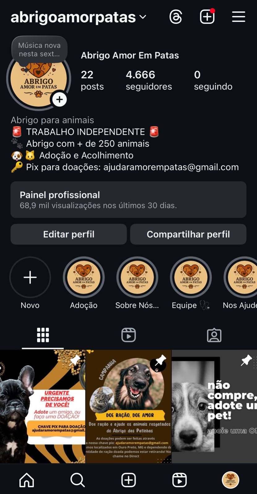Nossas Redes Sociais